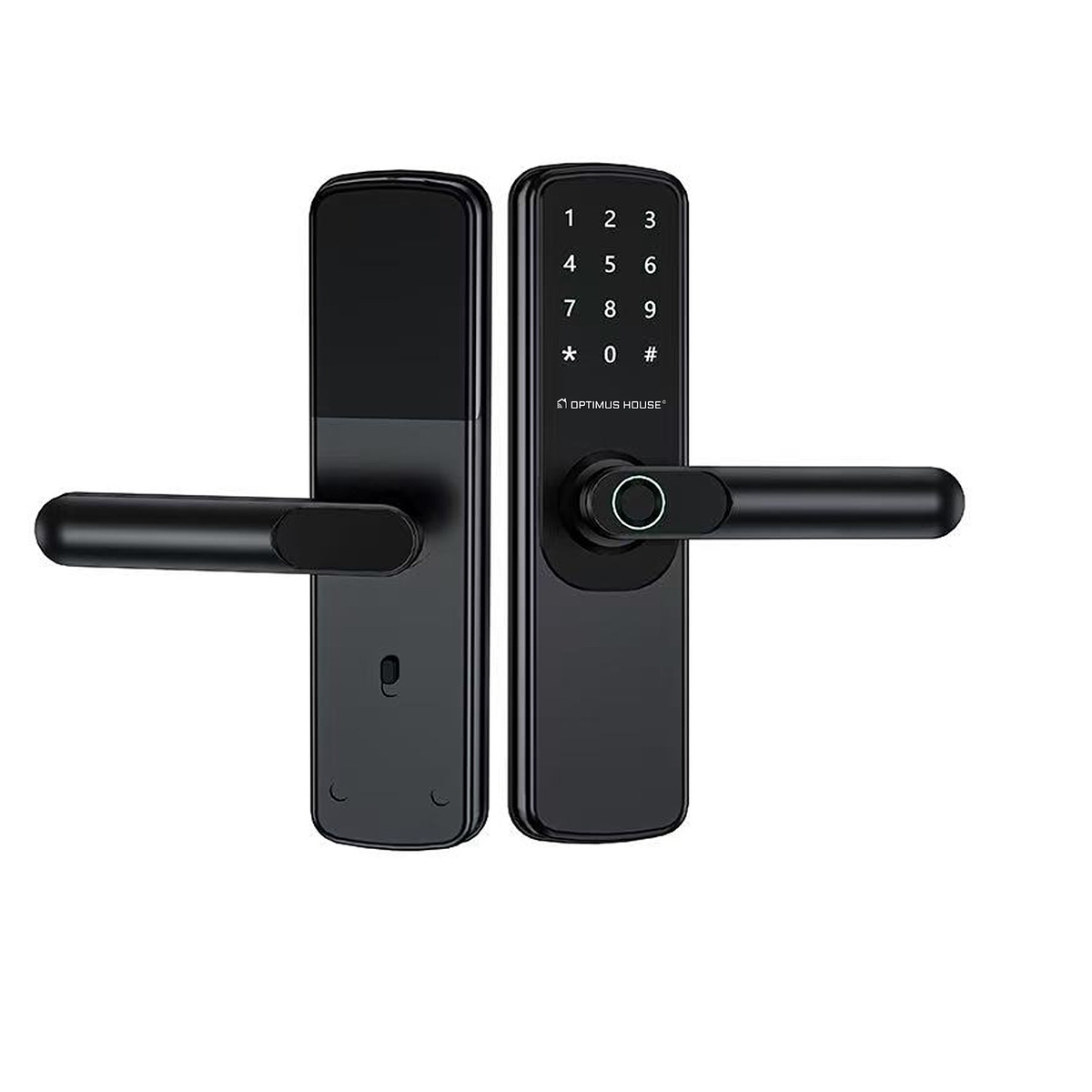 ZX6: Cerradura Smart WiFi Huella Puerta 250 x 60 mm