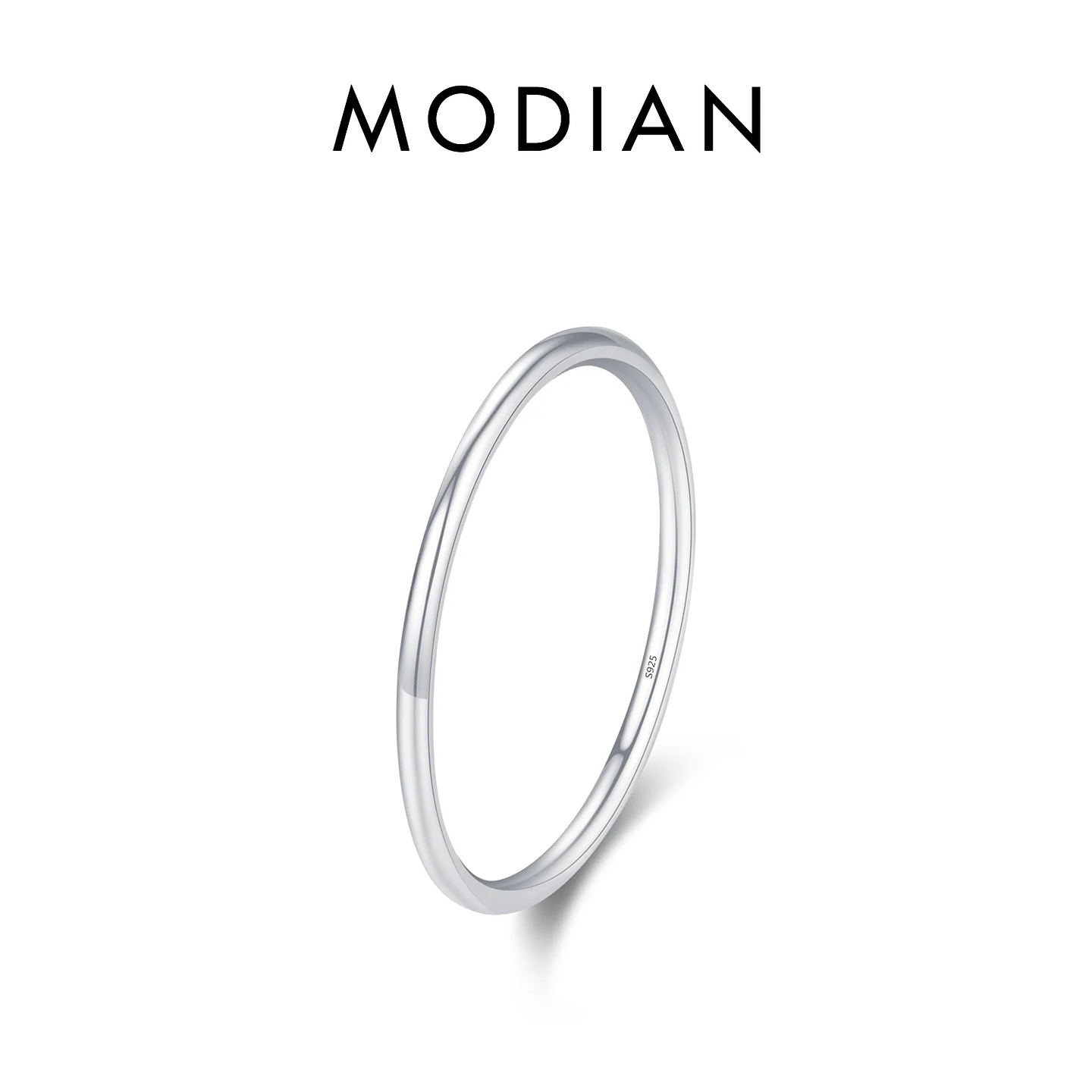 MODIAN 925 Sterling Silver Simple  7