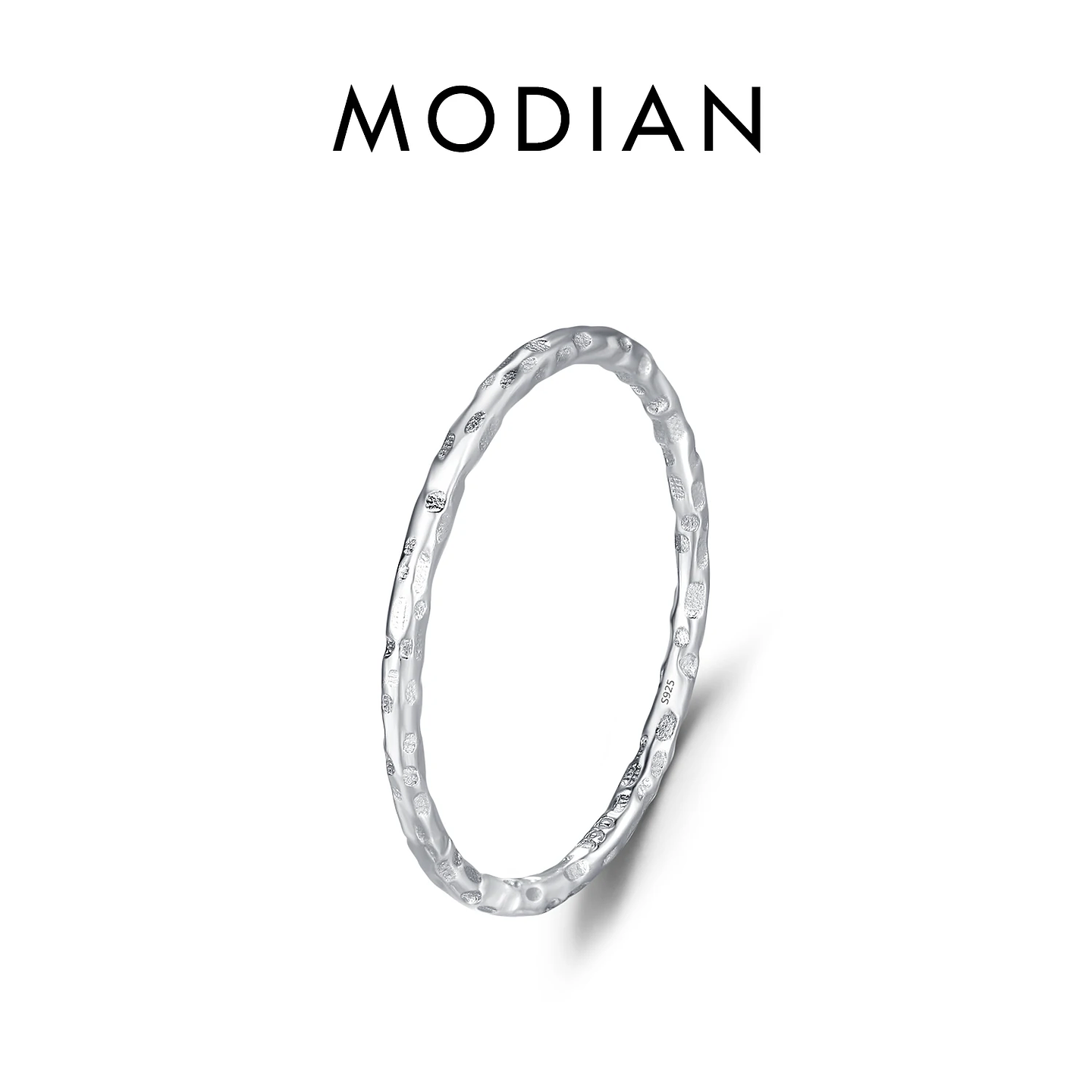 MODIAN 925 Sterling Silver Simple  10
