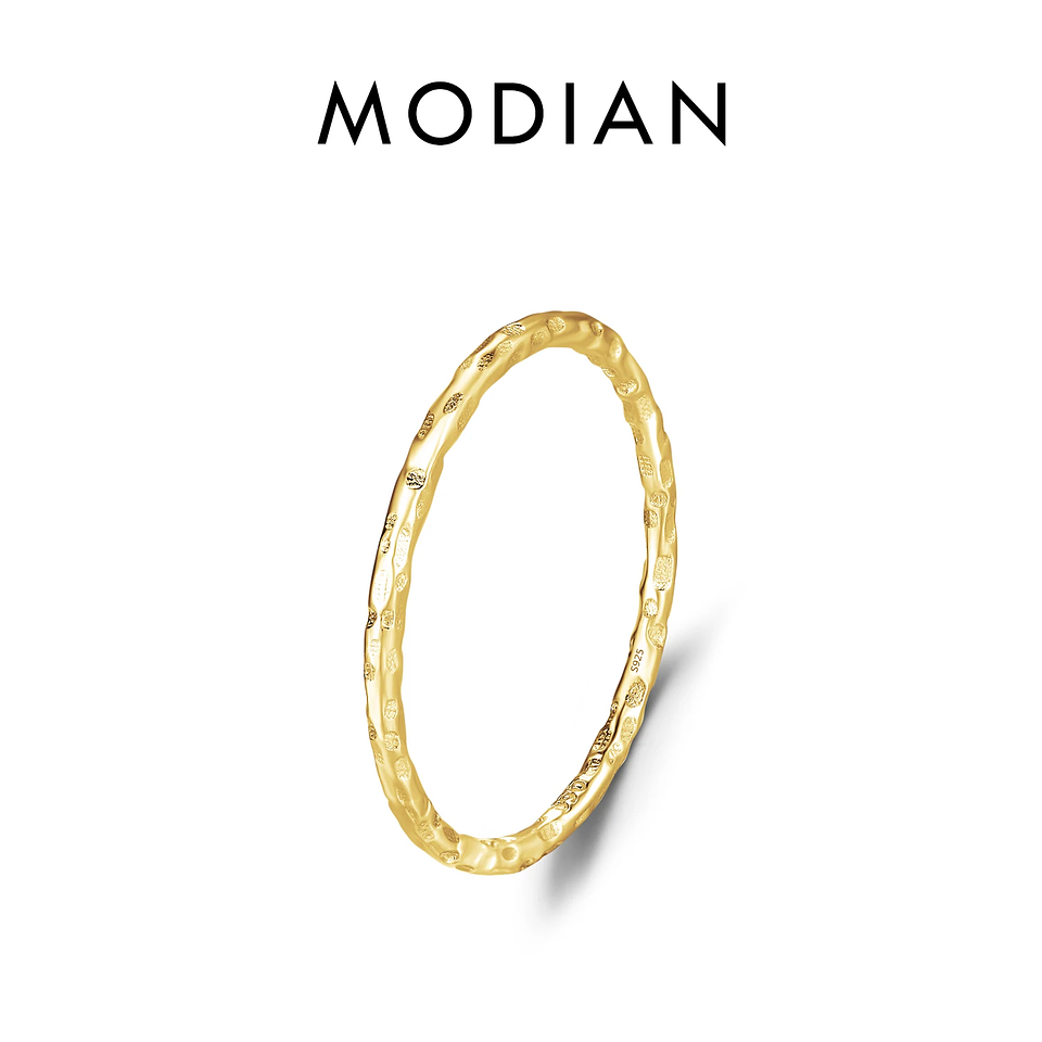 MODIAN 925 Sterling Silver Simple  11
