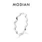 MODIAN 925 Sterling Silver Simple  - Miniatura 14