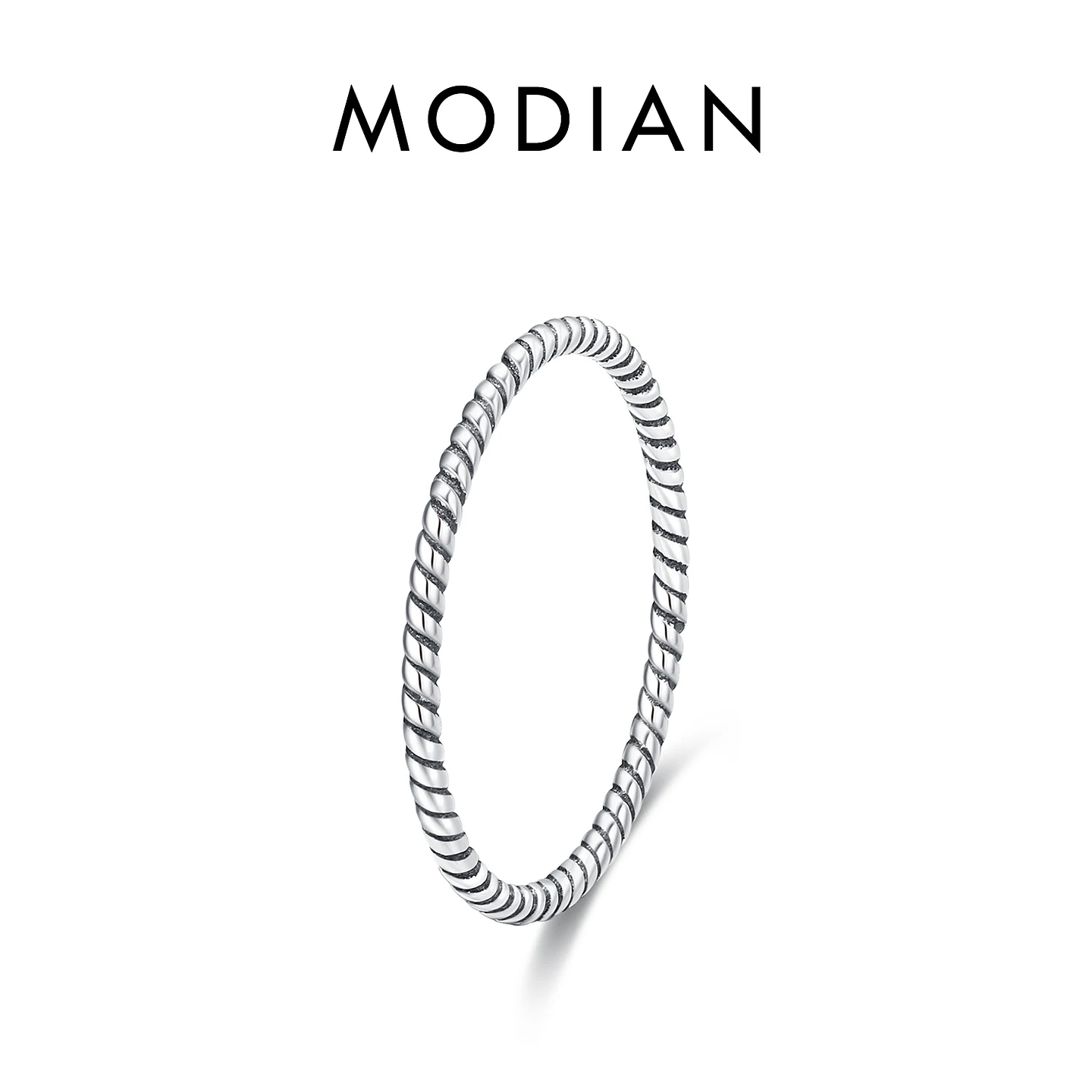 MODIAN 925 Sterling Silver Simple  17