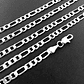 Wholesale 925 Sterling Silver Necklace 2-12mm Width 40-75cm  - Miniatura 5