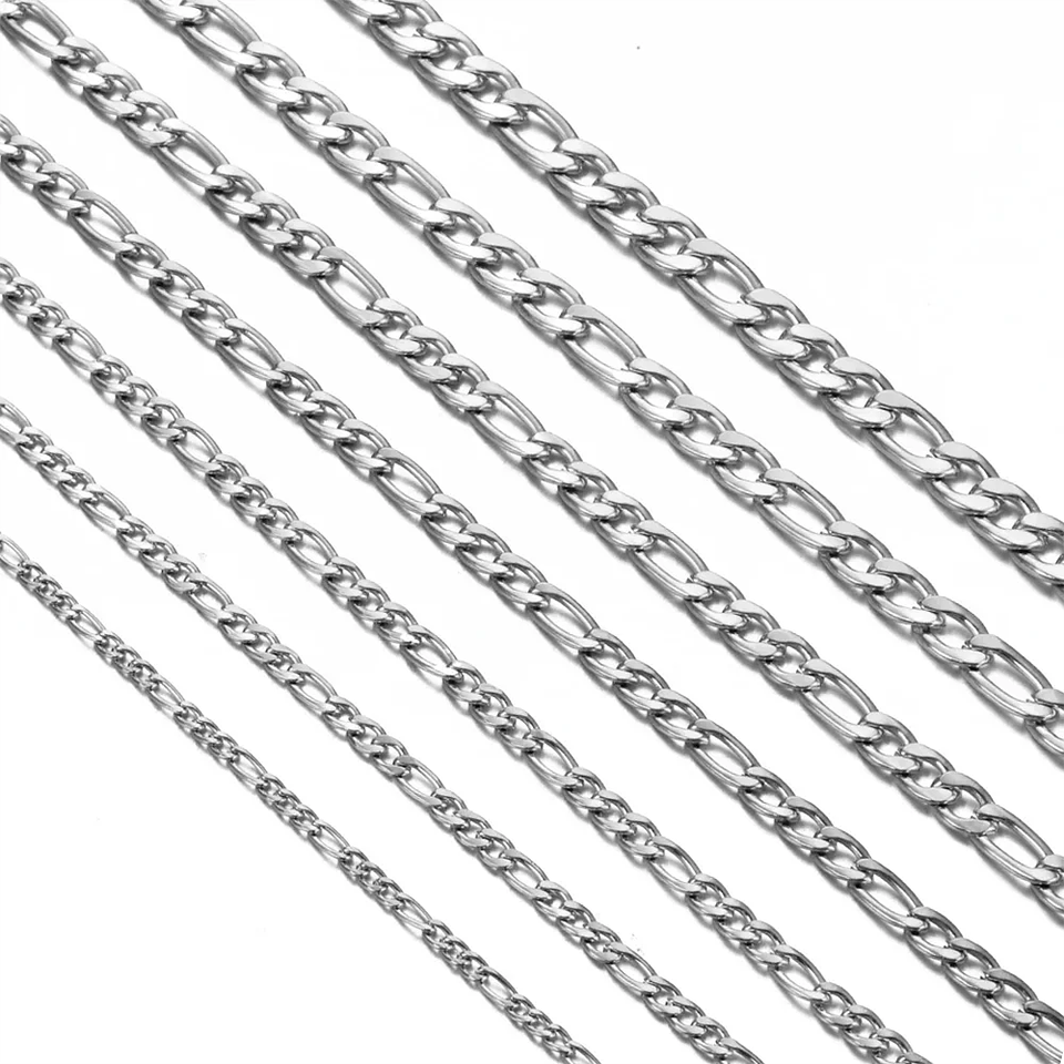 Wholesale 925 Sterling Silver Necklace 2-12mm Width 40-75cm  6