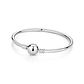 Original 925 Sterling Silver Bracelets Bangles Love Heart - Miniatura 7