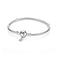 Original 925 Sterling Silver Bracelets Bangles Love Heart - Miniatura 13