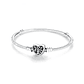 Original 925 Sterling Silver Bracelets Bangles Love Heart - Miniatura 20