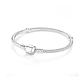 Original 925 Sterling Silver Bracelets Bangles Love Heart - Miniatura 25
