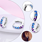 925 Sterling Silver Hoops Earrings for Women Girls - Miniatura 3