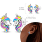 925 Sterling Silver Hoops Earrings for Women Girls - Miniatura 42