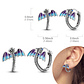 925 Sterling Silver Hoops Earrings for Women Girls - Miniatura 64