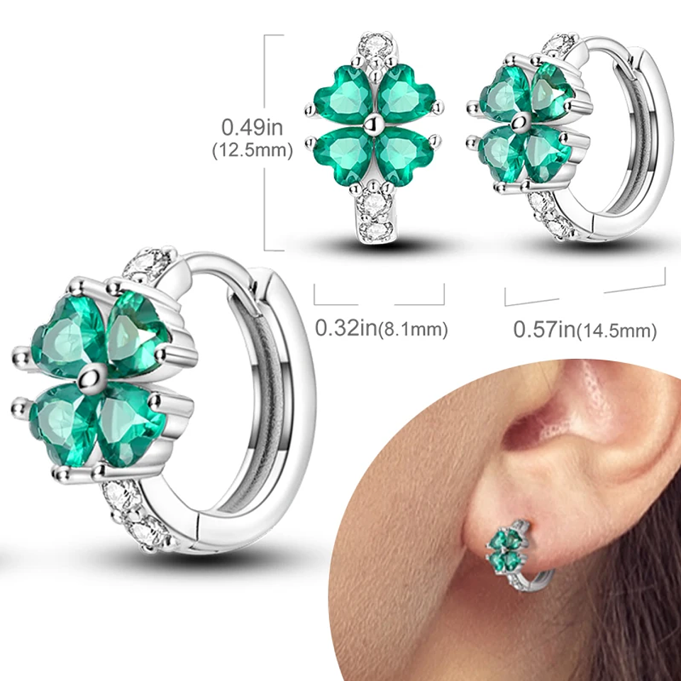 925 Sterling Silver Hoops Earrings for Women Girls 67
