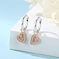 Original 925 Sterling Silver Earrings 2026 Stud Hoop Crystal Earings For Women - Miniatura 2