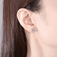 Original 925 Sterling Silver Earrings 2026 Stud Hoop Crystal Earings For Women - Miniatura 5