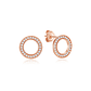 Original 925 Sterling Silver Earrings 2026 Stud Hoop Crystal Earings For Women - Miniatura 16
