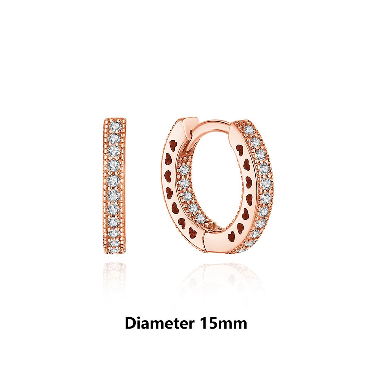 Original 925 Sterling Silver Earrings 2026 Stud Hoop Crystal Earings For Women 20