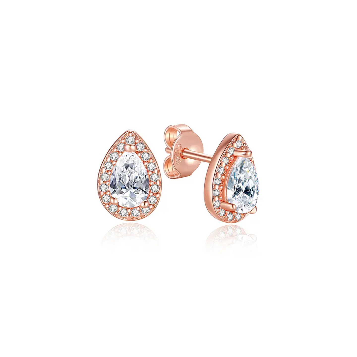 Original 925 Sterling Silver Earrings 2026 Stud Hoop Crystal Earings For Women 24