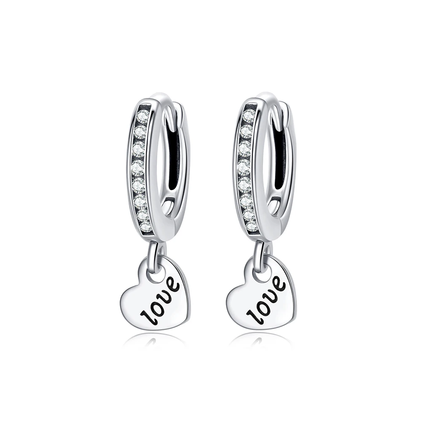 Original 925 Sterling Silver Earrings 2026 Stud Hoop Crystal Earings For Women 31