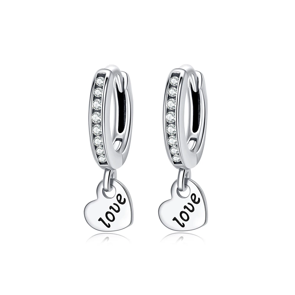 Original 925 Sterling Silver Earrings 2026 Stud Hoop Crystal Earings For Women 31