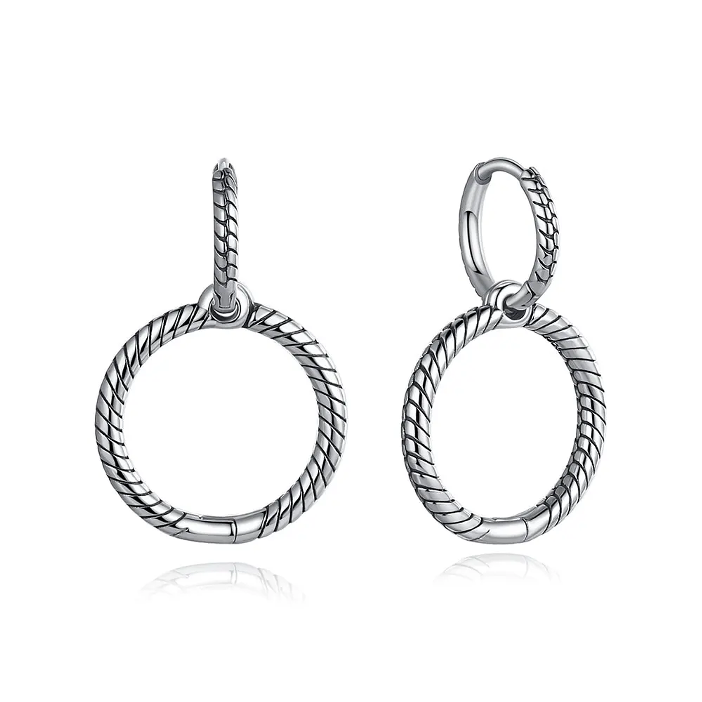 Original 925 Sterling Silver Earrings 2026 Stud Hoop Crystal Earings For Women 43