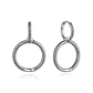 Original 925 Sterling Silver Earrings 2026 Stud Hoop Crystal Earings For Women - Miniatura 43
