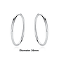 Original 925 Sterling Silver Earrings 2026 Stud Hoop Crystal Earings For Women - Miniatura 49
