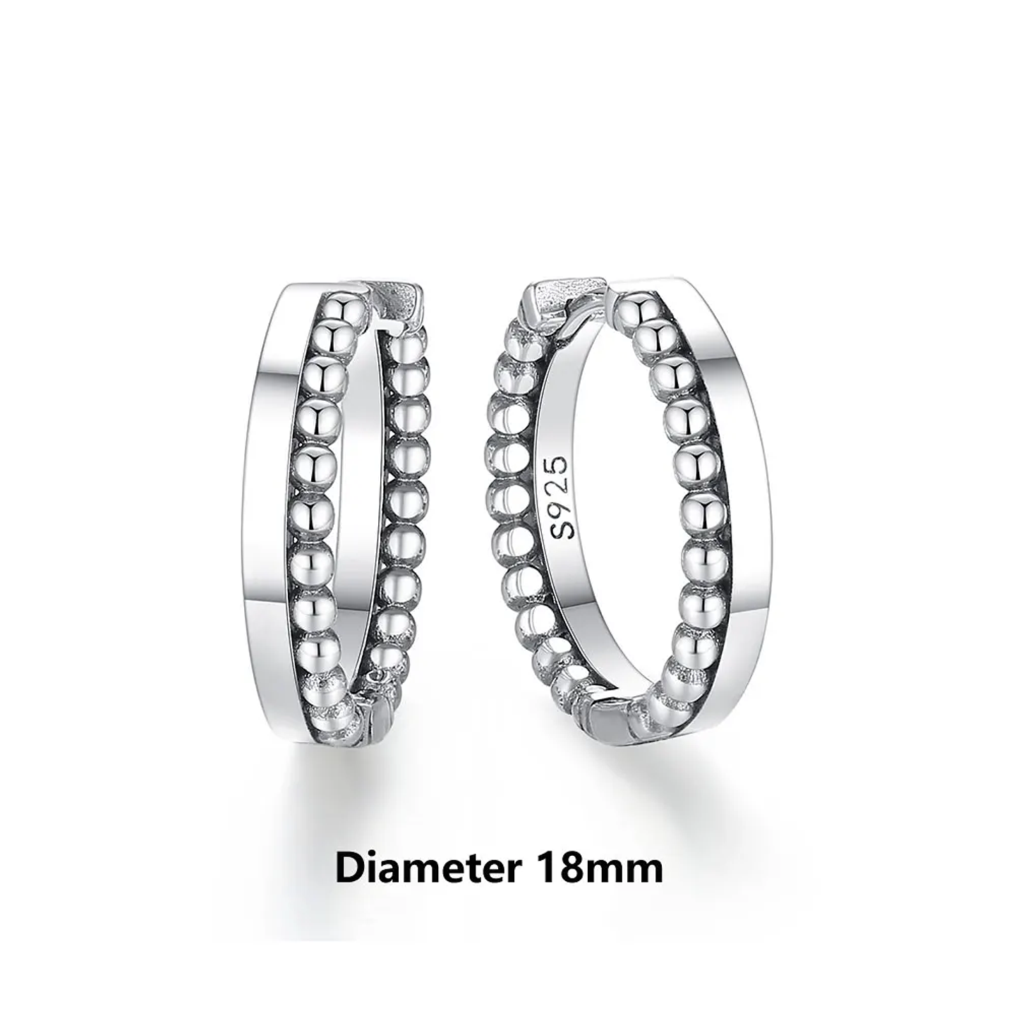 Original 925 Sterling Silver Earrings 2026 Stud Hoop Crystal Earings For Women 52