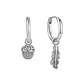 Original 925 Sterling Silver Earrings 2026 Stud Hoop Crystal Earings For Women - Miniatura 59