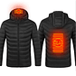 Winter Heated Jacket USB Electric Cotton - Miniatura 2