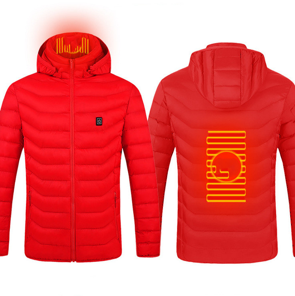 Winter Heated Jacket USB Electric Cotton 4