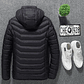 Winter Heated Jacket USB Electric Cotton - Miniatura 5