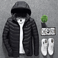 Winter Heated Jacket USB Electric Cotton - Miniatura 6