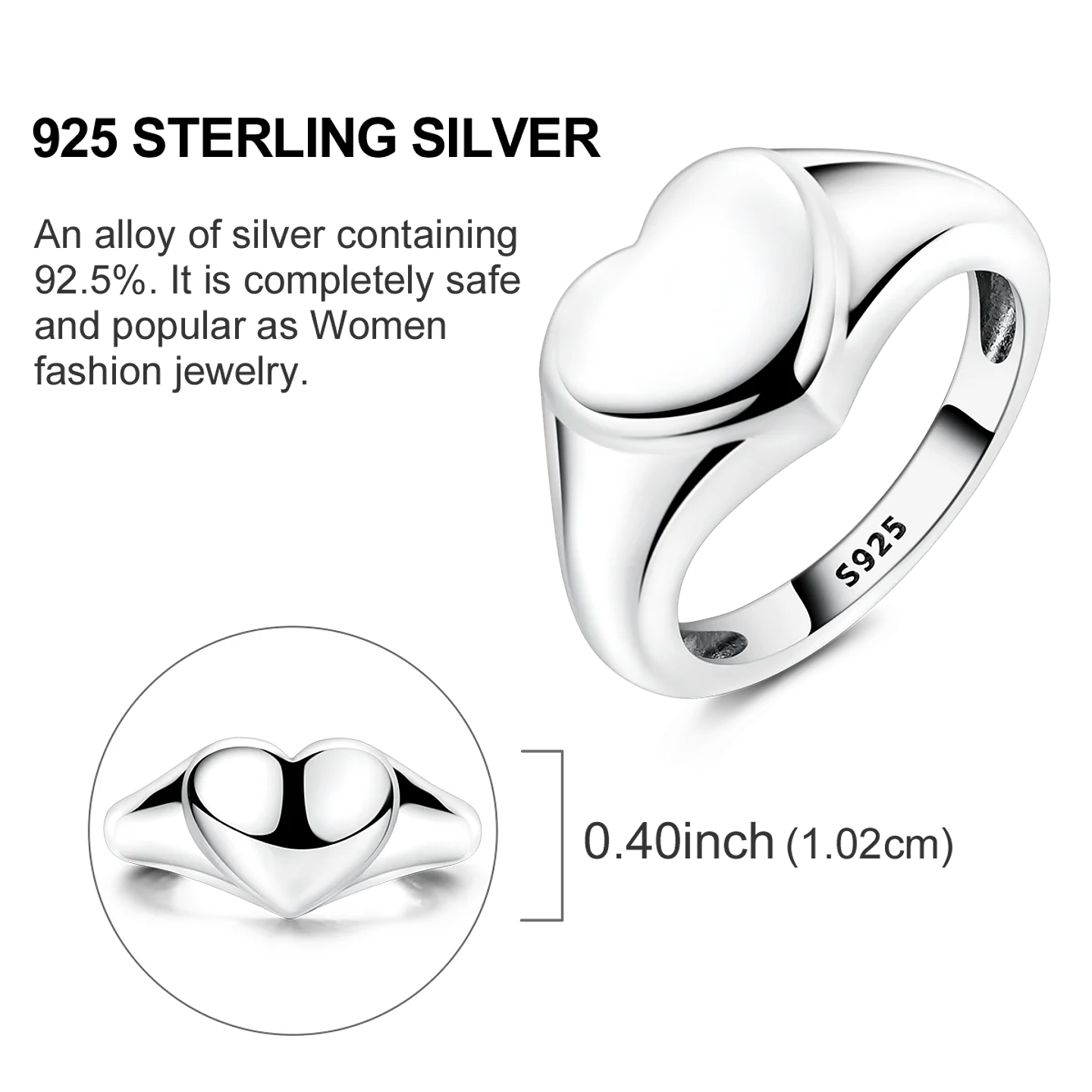 2025 925 Sterling Silver Rings Original Design Blue  34
