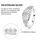 2025 925 Sterling Silver Rings Original Design Blue  - Miniatura 50