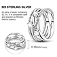 2025 925 Sterling Silver Rings Original Design Blue  - Miniatura 63
