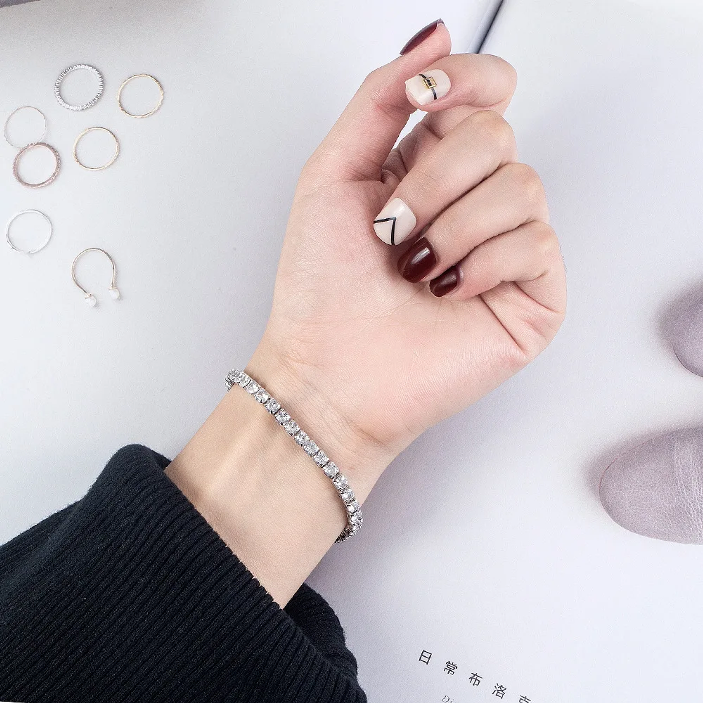 Lihong S925 Sterling Silver Bracelet  5