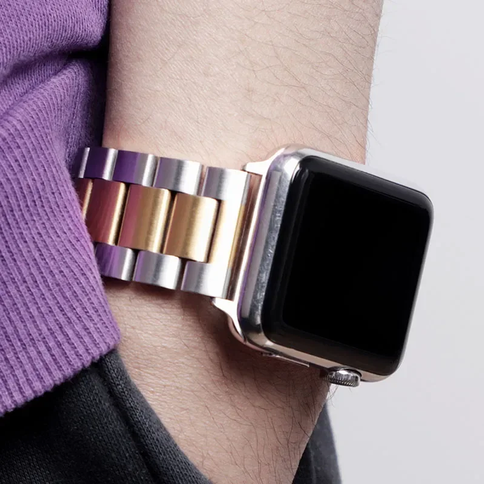Stainless Steel Strap For Apple Watch 
 4