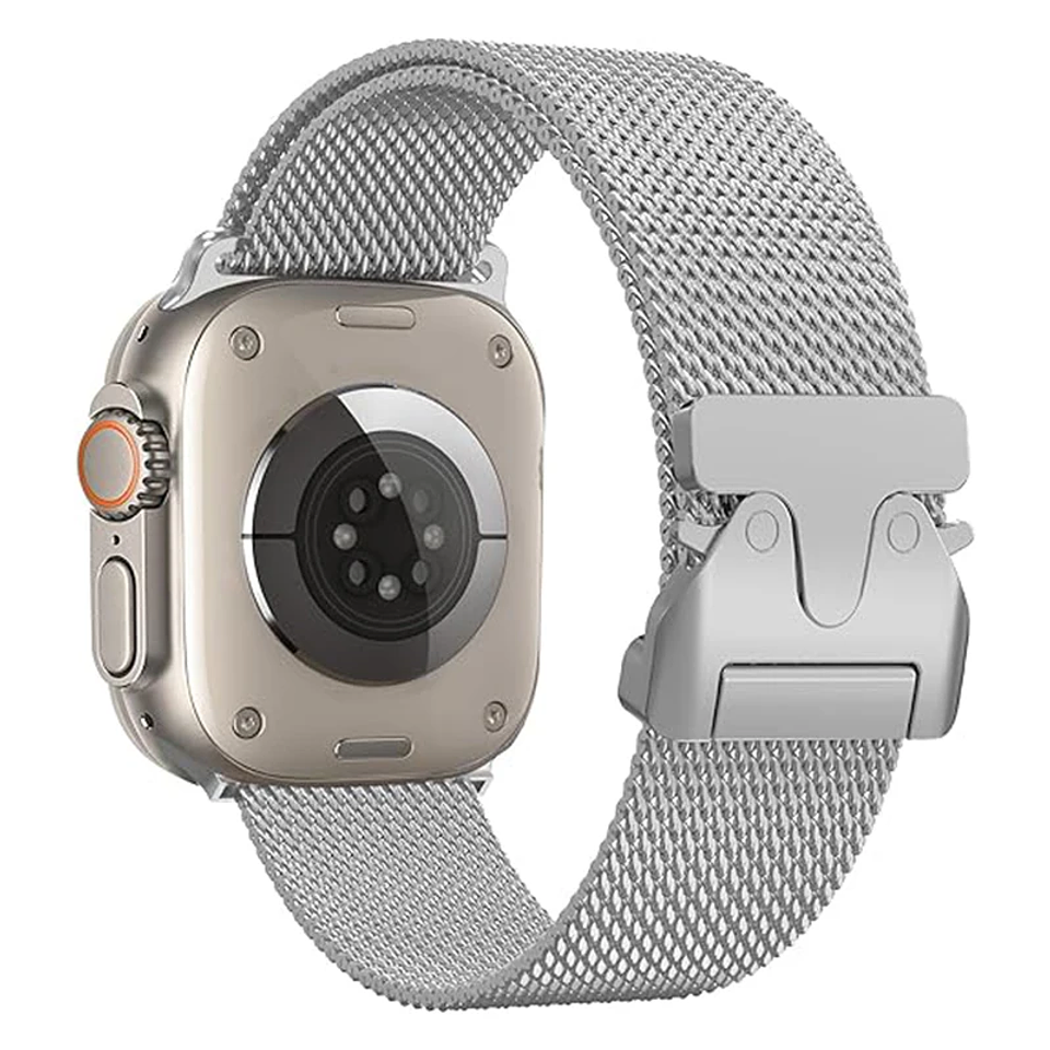 Milanese Loop Strap For Apple Watch Band Ultra 
 7