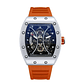 Men's Watch Light Luxury Brand Wine Barrel dial  - Miniatura 9