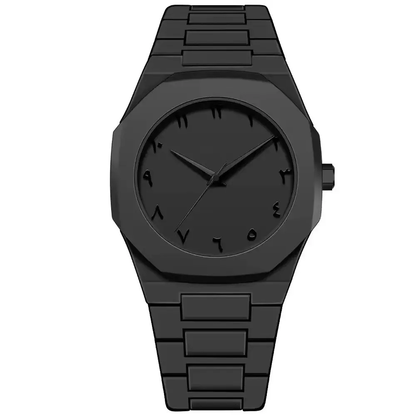 New Fashionable Men's Watch Simple Black
 1