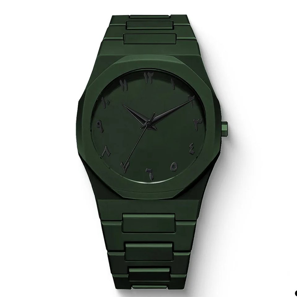 New Fashionable Men's Watch Simple Black
 6