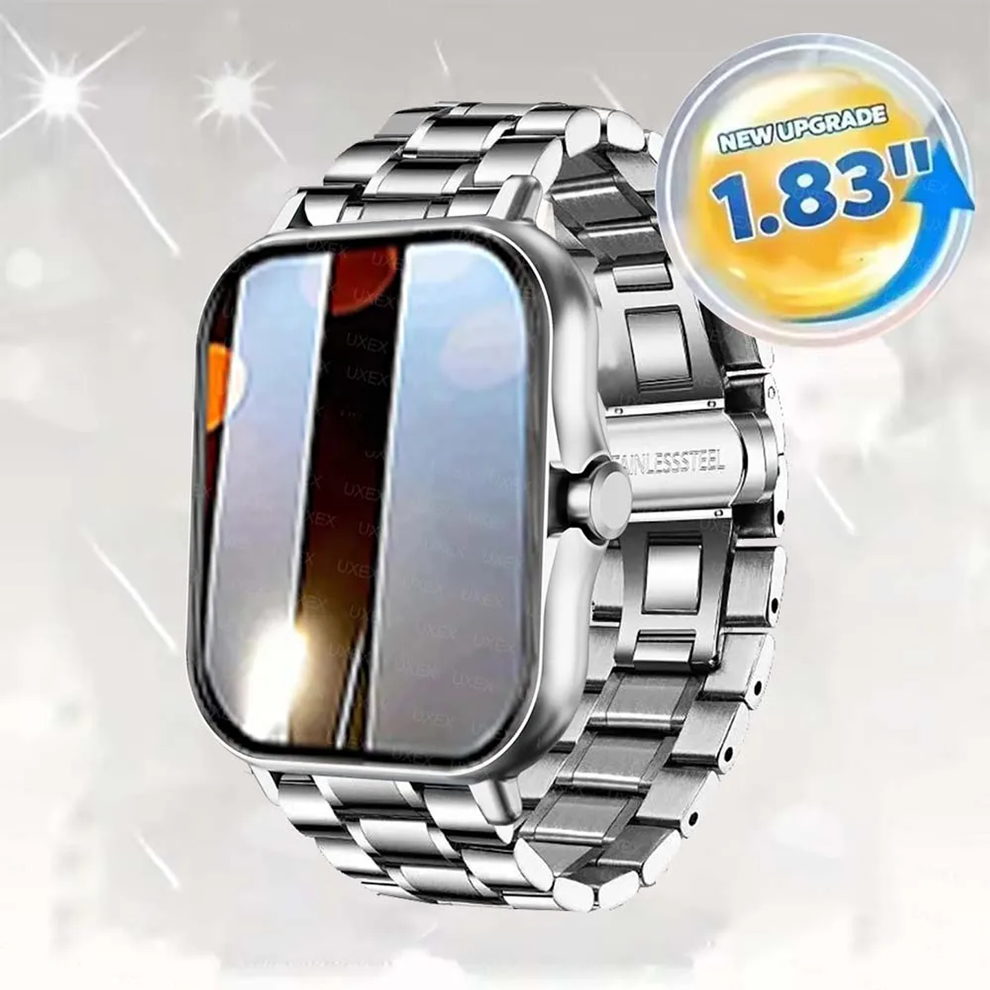 New Smart Watch 1.83'' Full Screen Bluetooth Talk Blood Oxygen/Blood  8