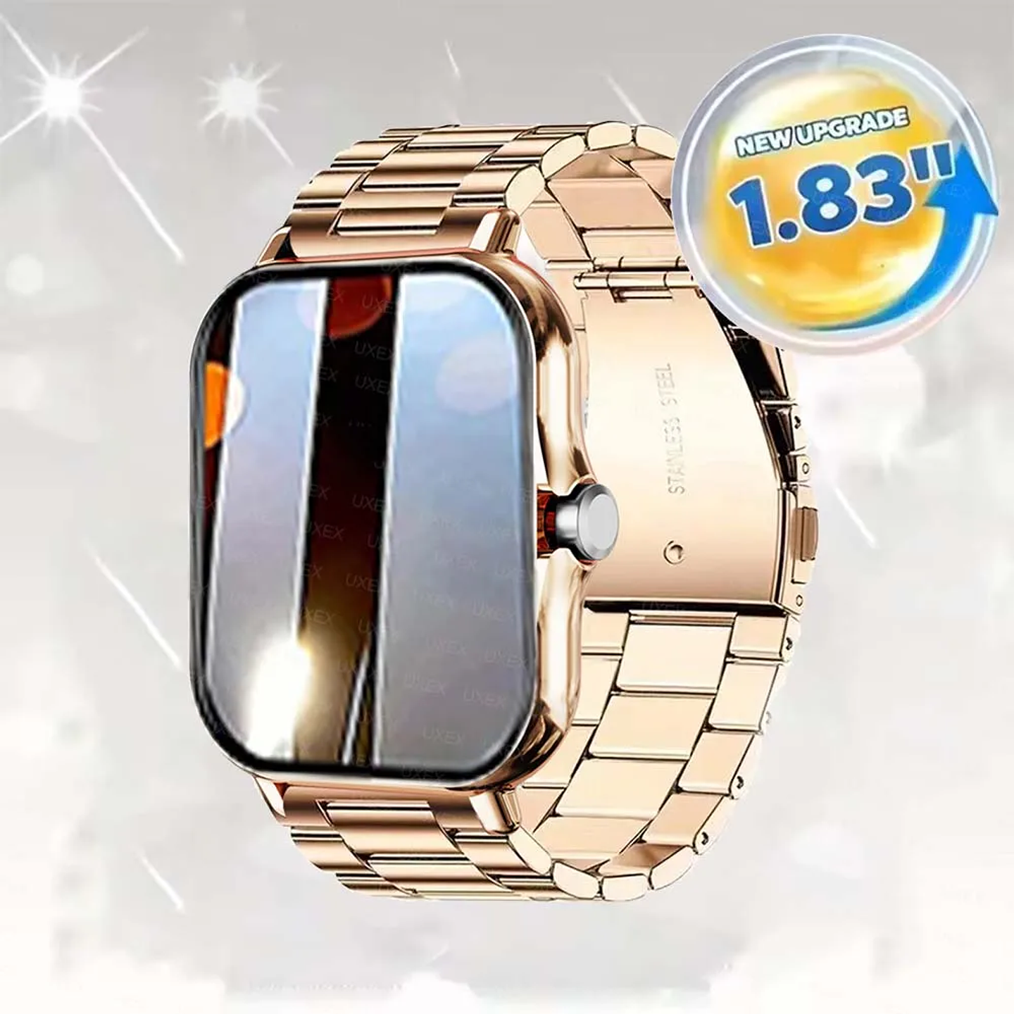 New Smart Watch 1.83'' Full Screen Bluetooth Talk Blood Oxygen/Blood  11