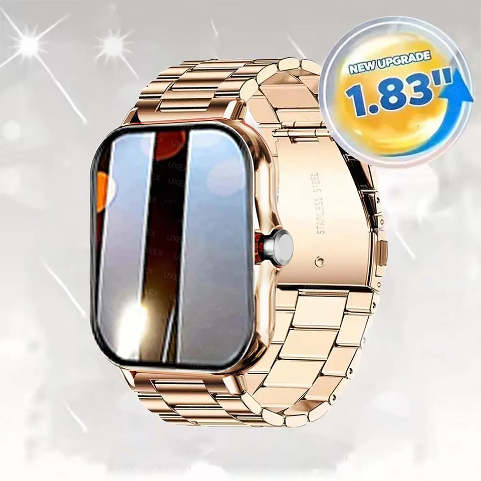 New Smart Watch 1.83'' Full Screen Bluetooth Talk Blood Oxygen/Blood  11