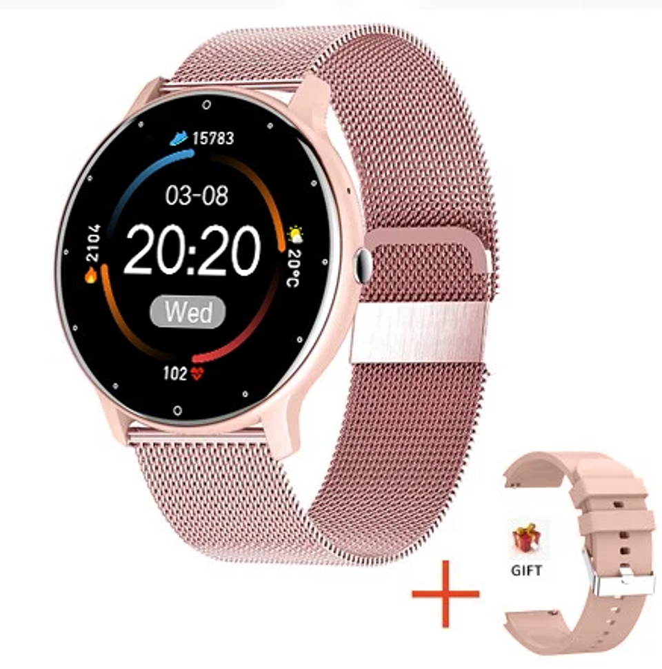 LIGE Smart Watch Women Men Full Touch Screen Bluetooth Call Smartwatch 
 7