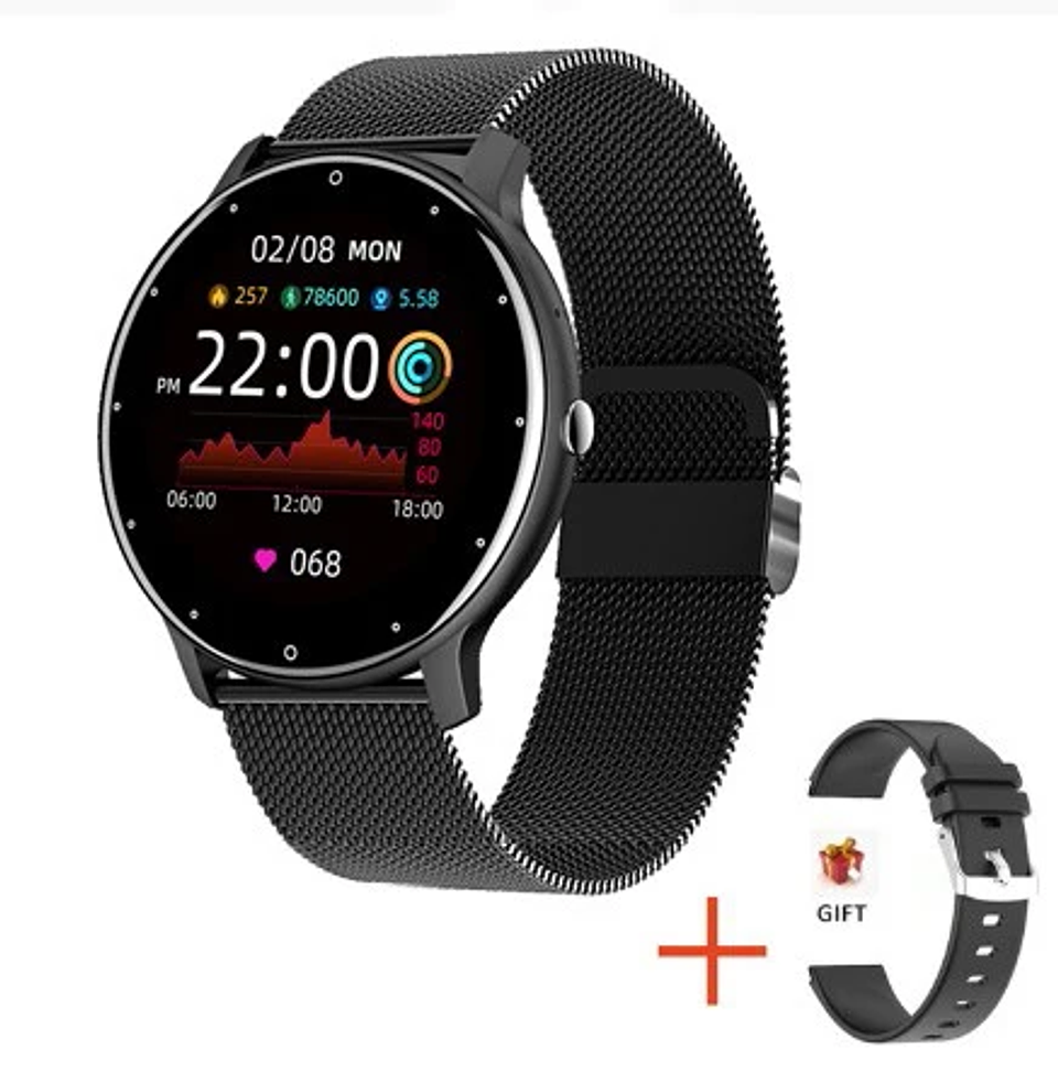 LIGE Smart Watch Women Men Full Touch Screen Bluetooth Call Smartwatch 
 11