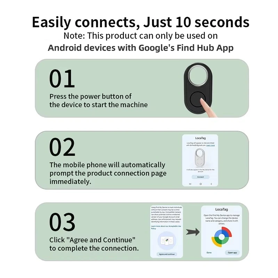 RSH Location Tracker for Samsung Android Tracker Work with Google's 
 6