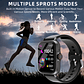 1.83'' Waterproof Smart Watch with Message Answer Call Sleep Monitoring Sports 
 - Miniatura 3