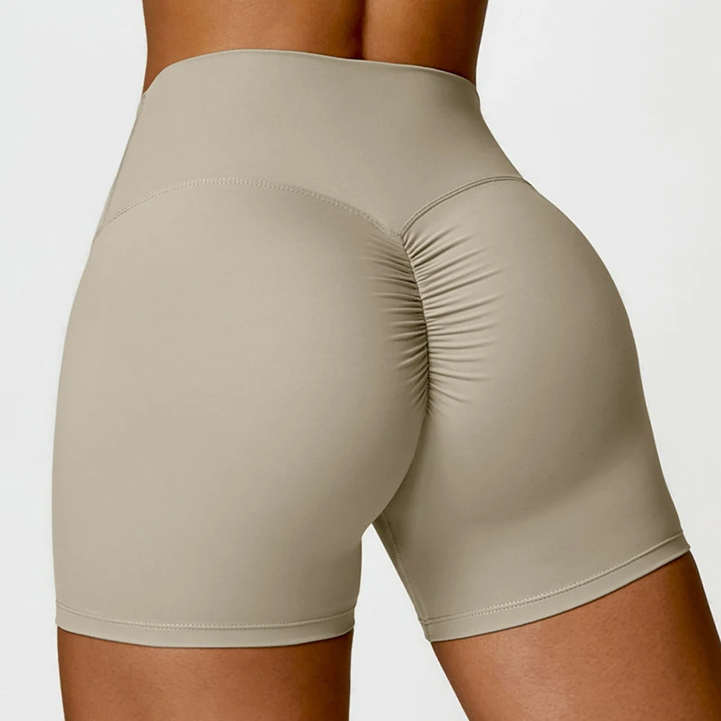 Ctenkevet Solid Color Women Fitness Quick-Dry Sport Short Women  4