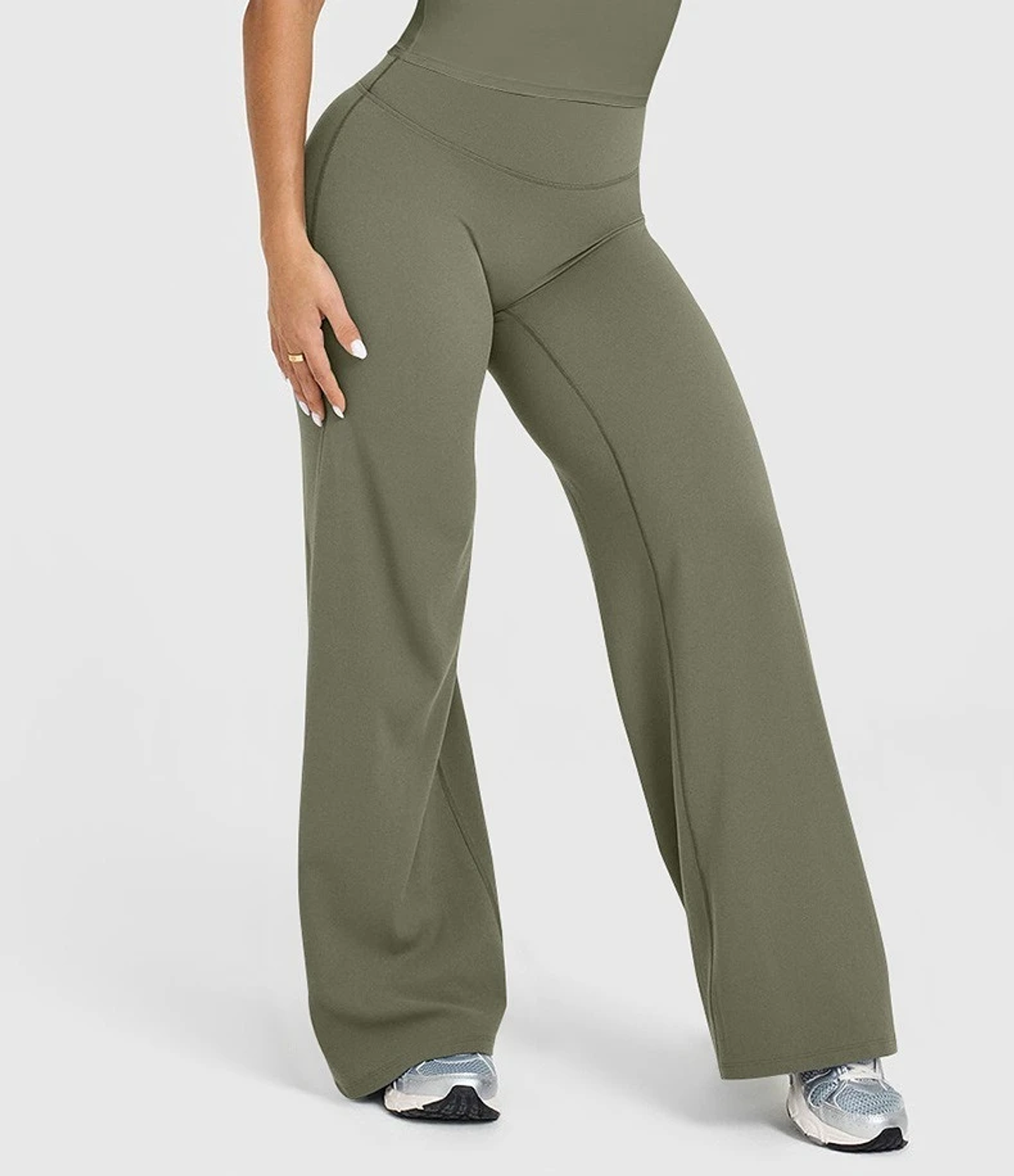 STOUREG Sport Trousers Straight-Leg Pants Ultra Soft Butter Fabric Women's  29